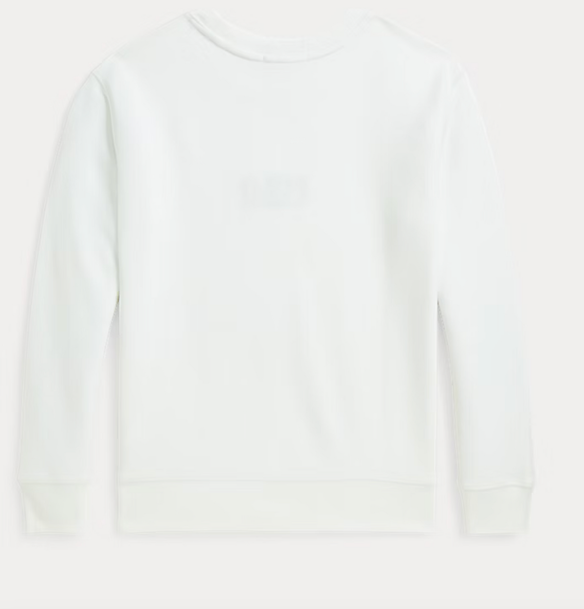 Genser French Terry Jumper White