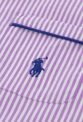 Pysj Skjorte og Shorts Polo Violet