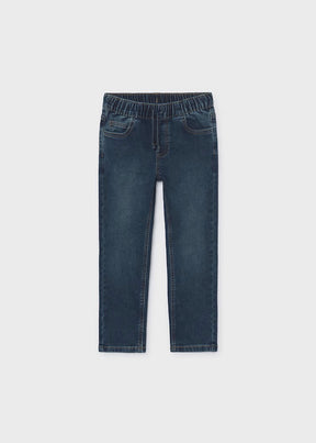 Bukse Jogger Soft Denim Dark Denim