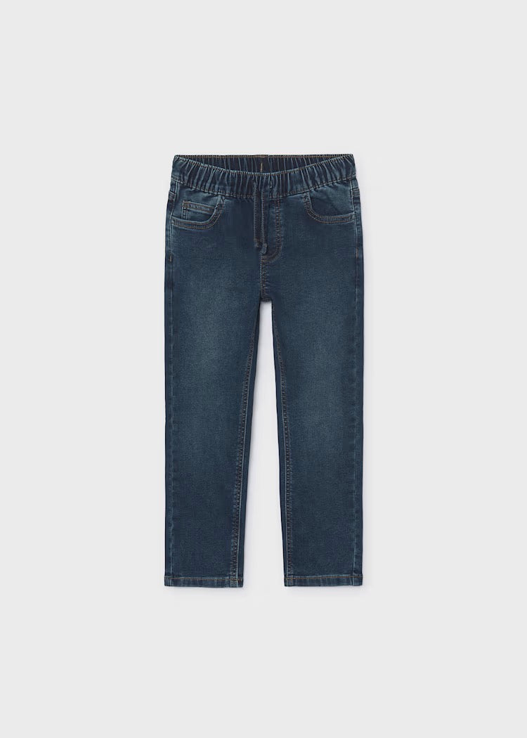 Bukse Jogger Soft Denim Dark Denim