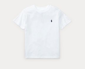 T-skjorte Jersey Crewneck White