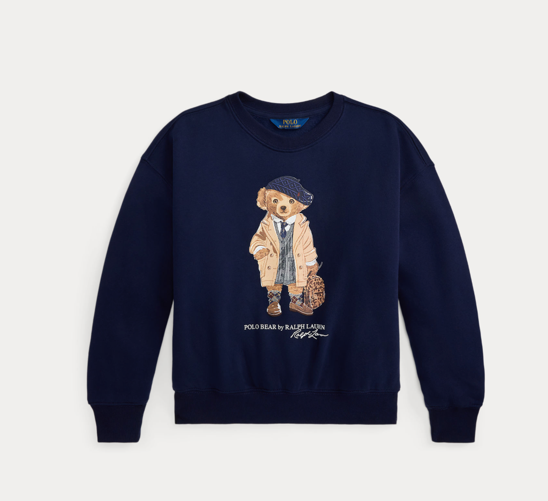 Genser Polo Bear Refined Navy