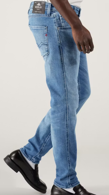 Jeans Anbass Slim Mid Blue Power
