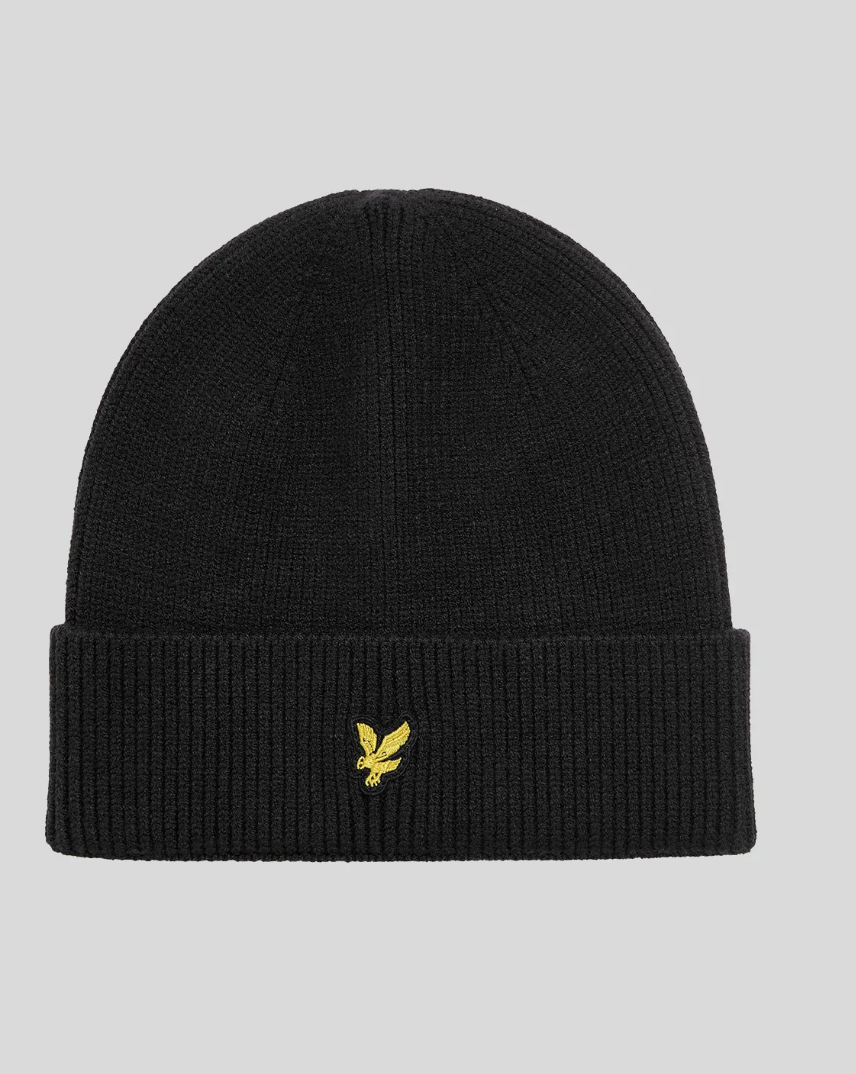 Lue Beanie Jet Black