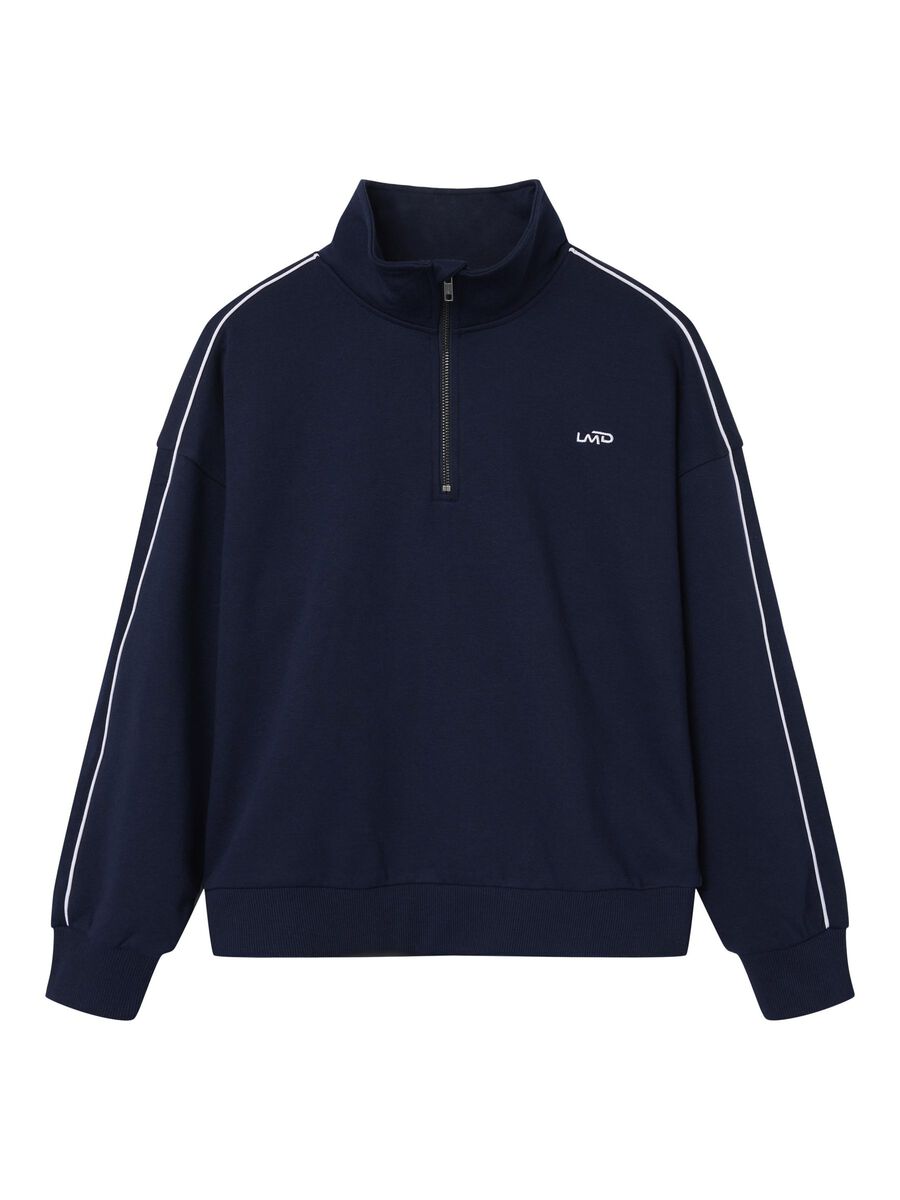 Genser Half Zip Navy Blazer