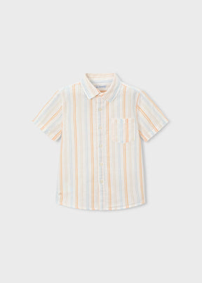 T-skjorte Striper Peach