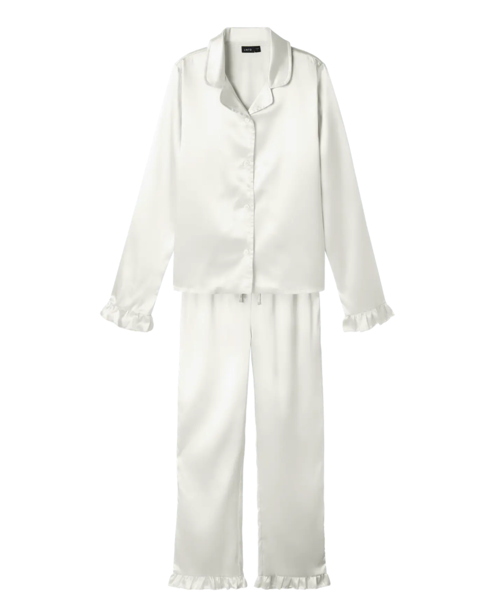 Pysj Nightys Set White Alyssum