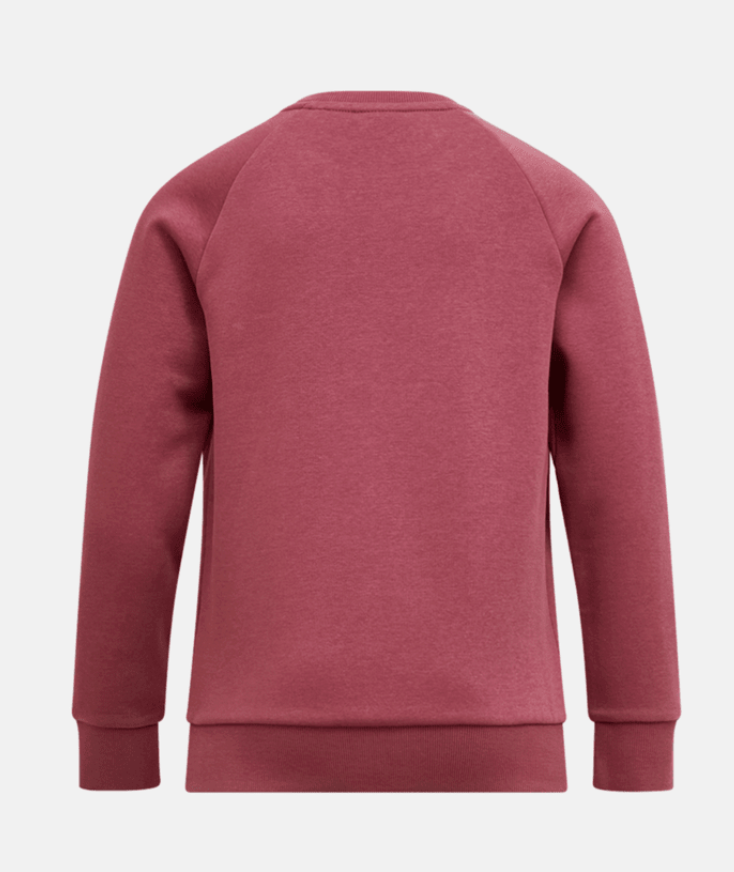 Genser Small Logo Crew Wild Rouge