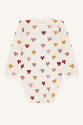 Body Baloo Hearts Puff Off White