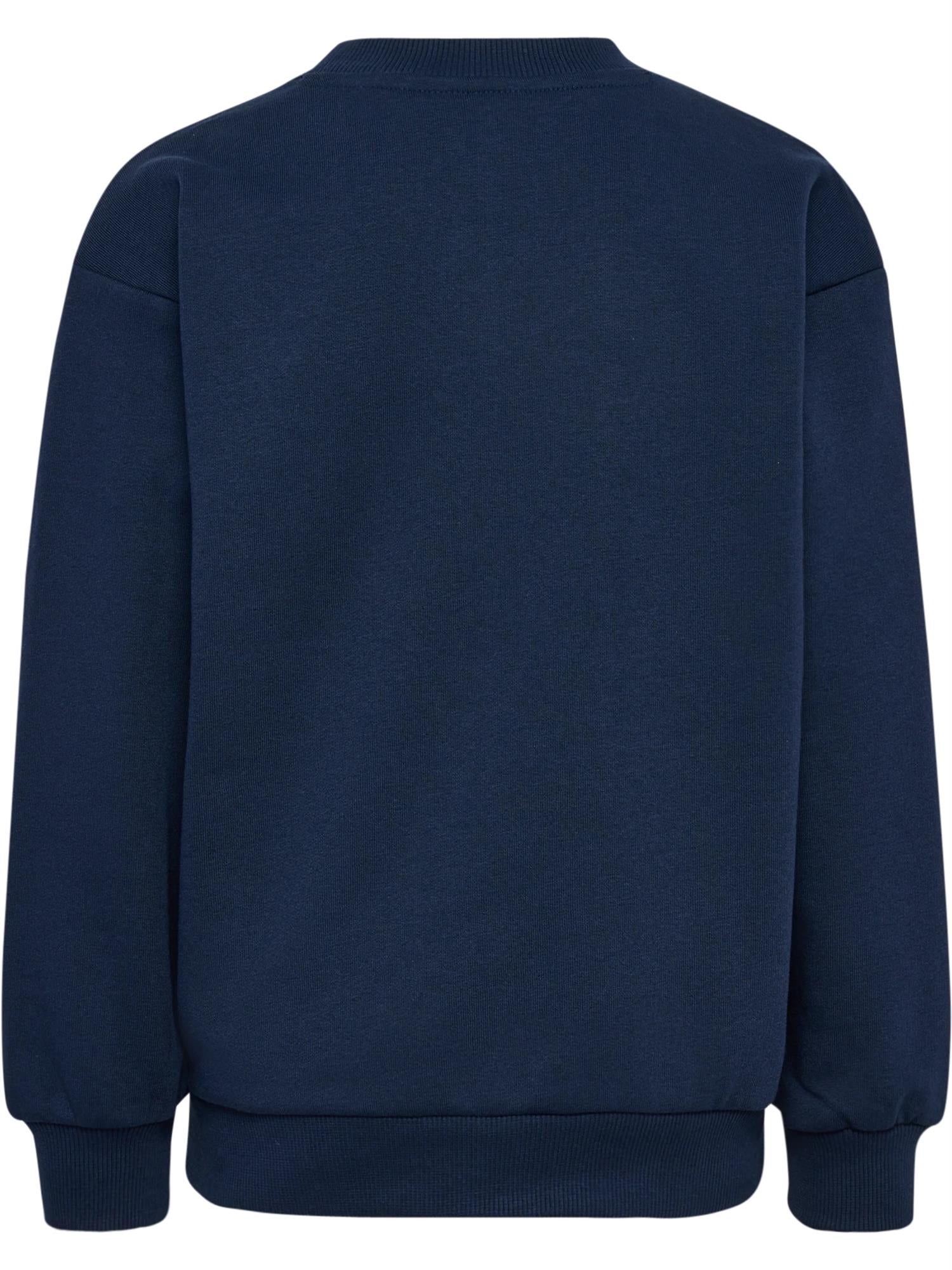 Genser Loose Crewneck Bee Dress Blues