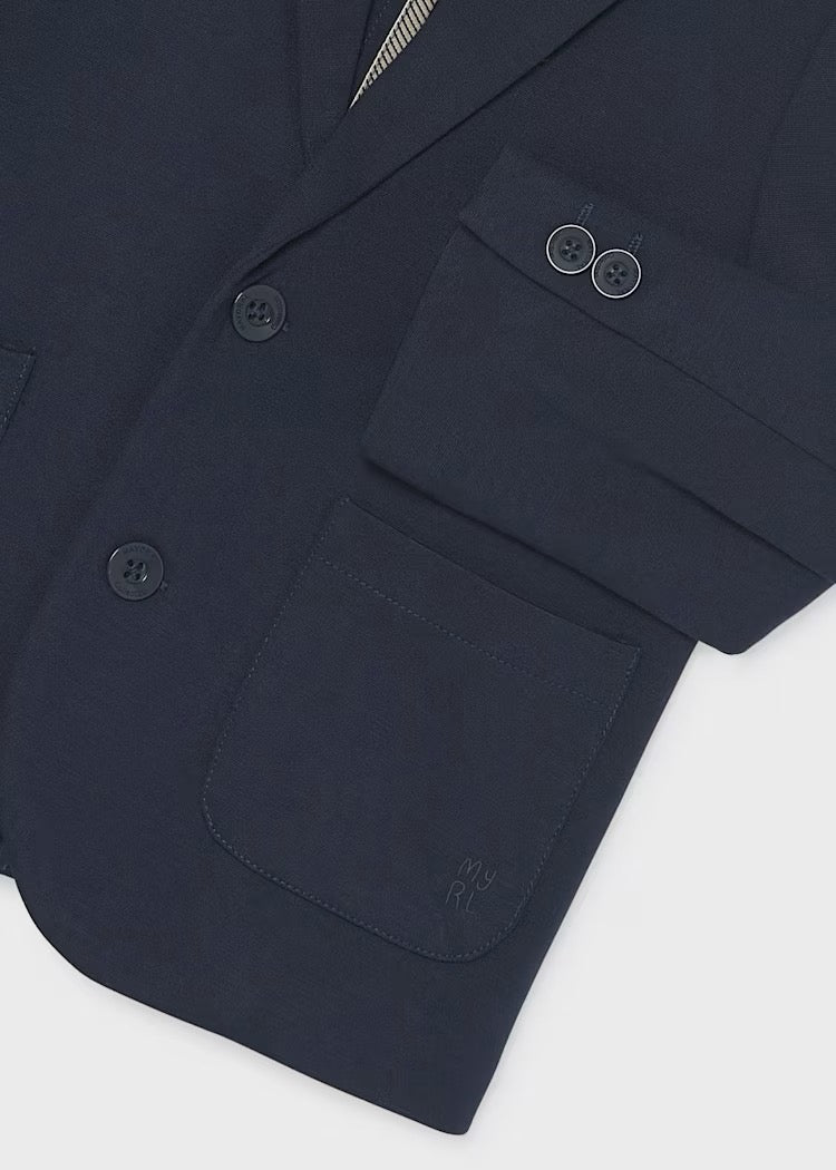 Jakke Blazer Comfort Blue