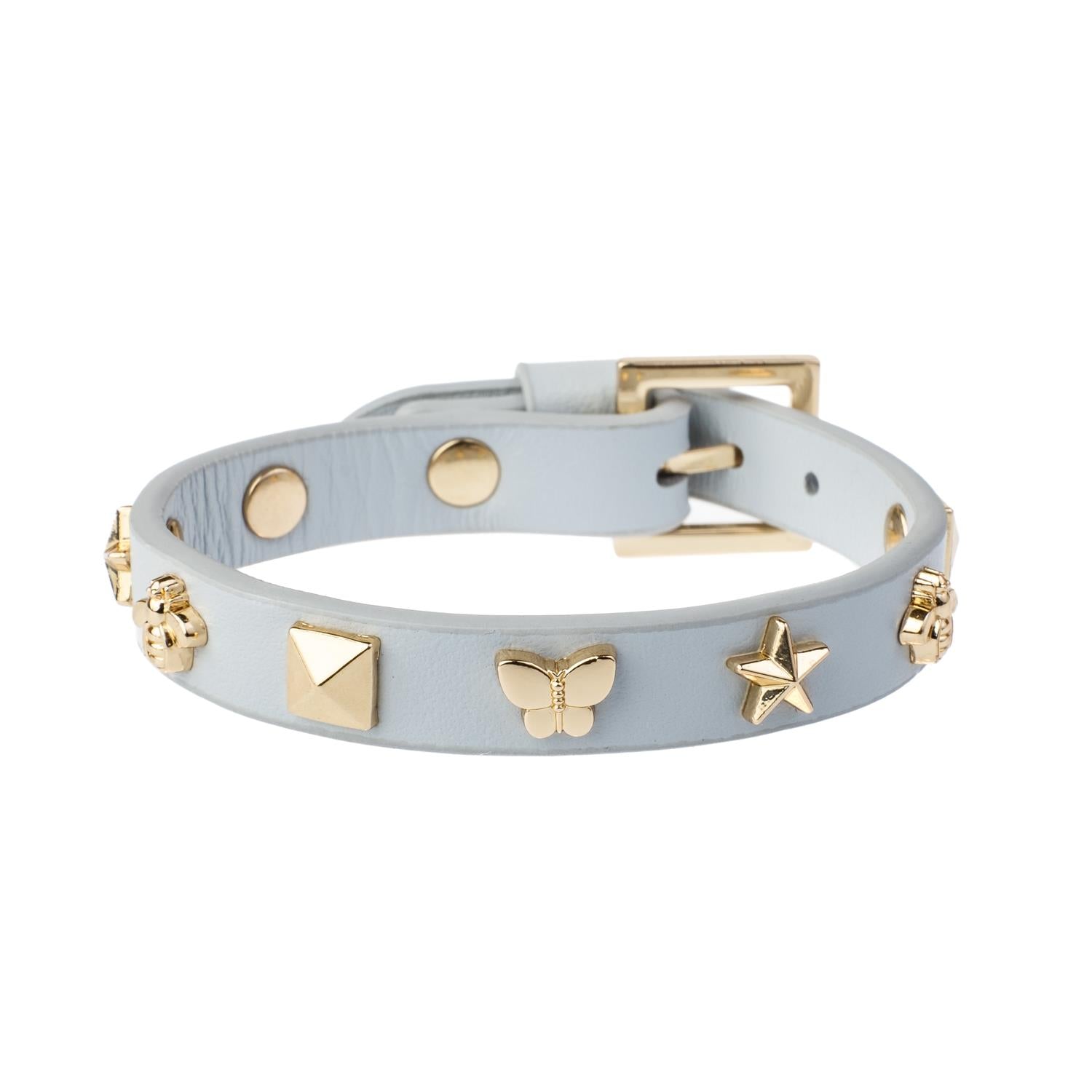Armbånd Leather Sign Stund Cool Blue