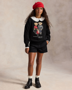 Genser Polo Bear Family Black