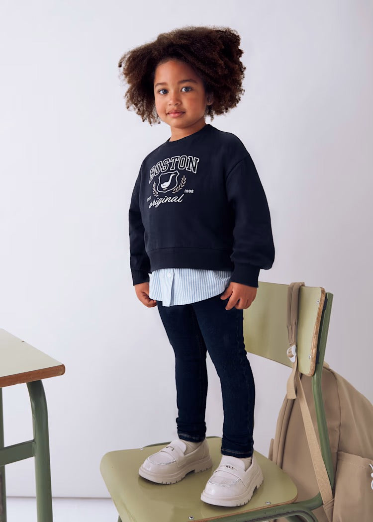 Bukse Basic Slim Fit Super Dark Denim