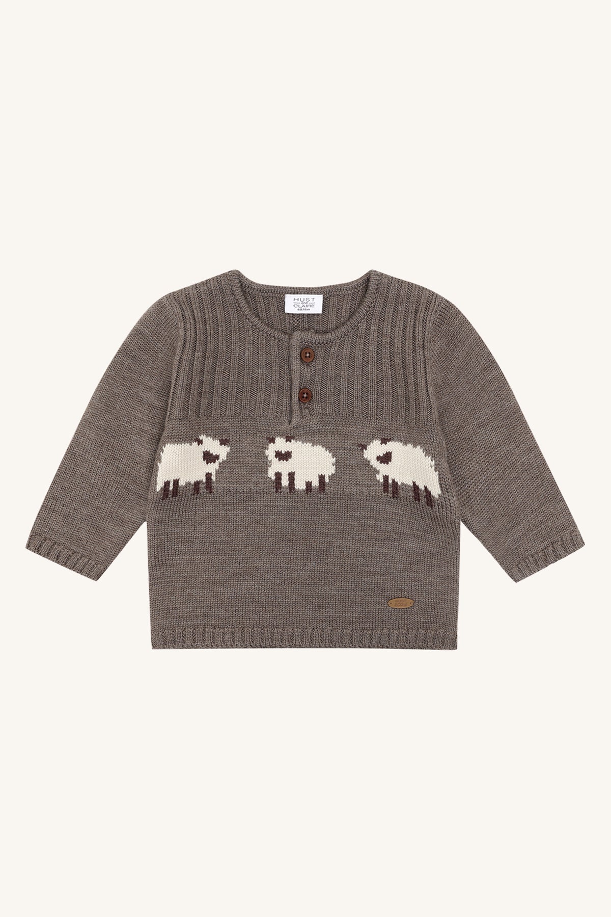 Genser Pil Sheep Wool Deer Melange