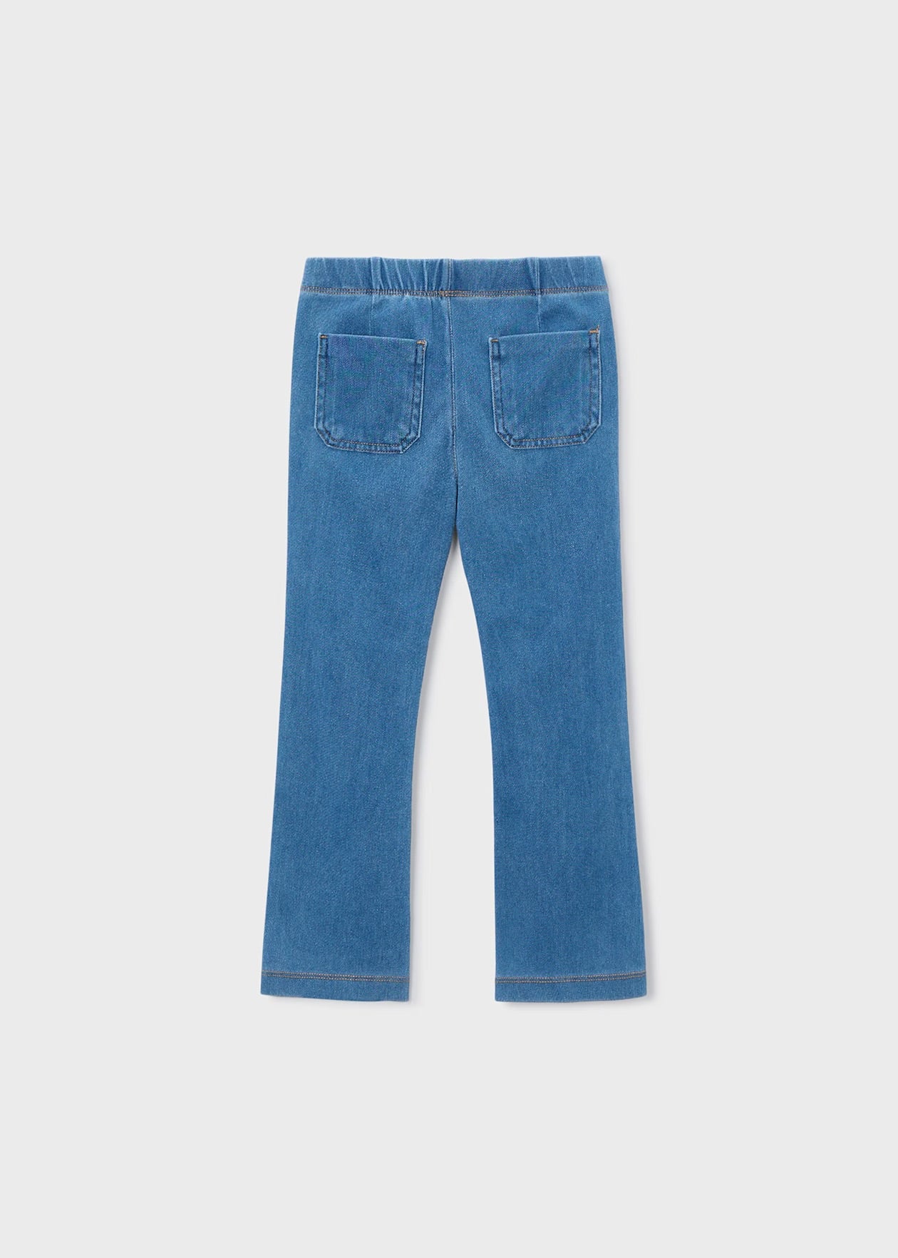 Leggings Flare Denim Medio