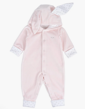 Heldress Plush Bunny Overall Pink