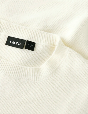 Genser Heave Short Knit White Alyssum