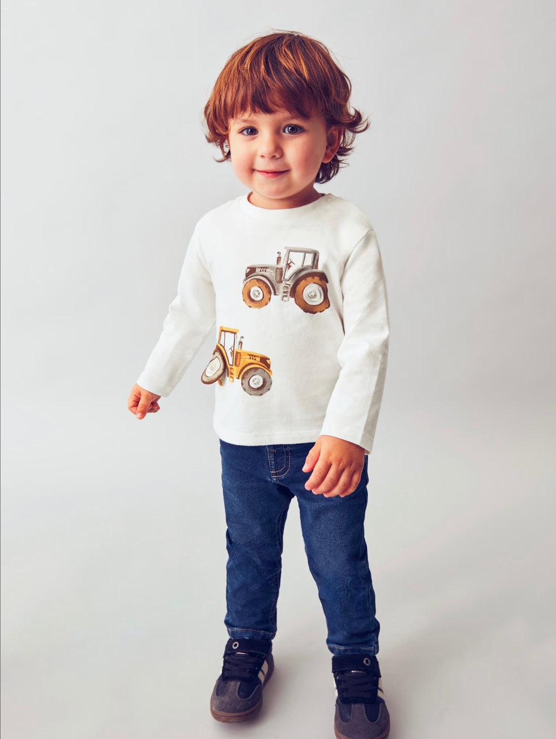 Genser Traktor Cream