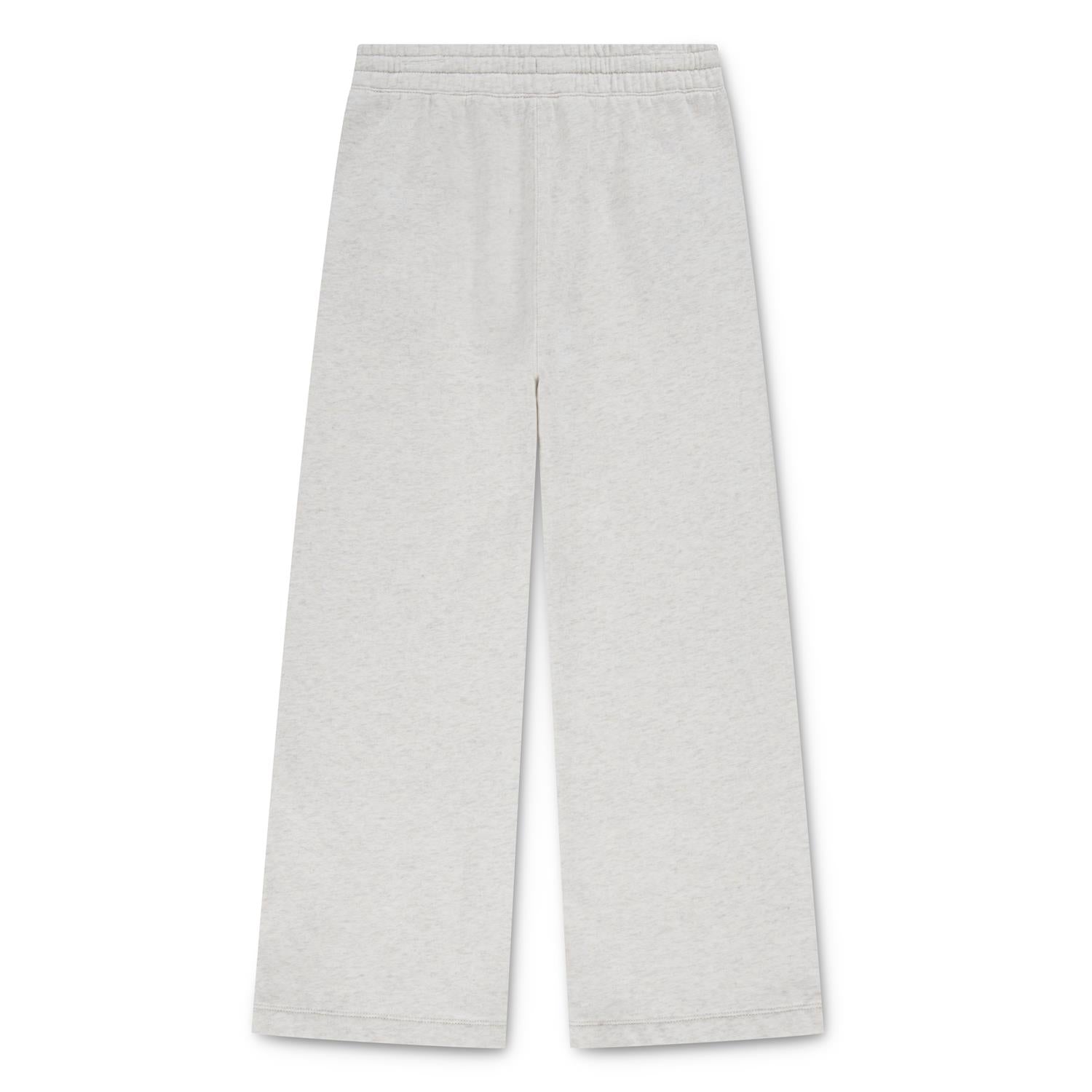 Joggebukse Wide Leg Oatmeal Heather