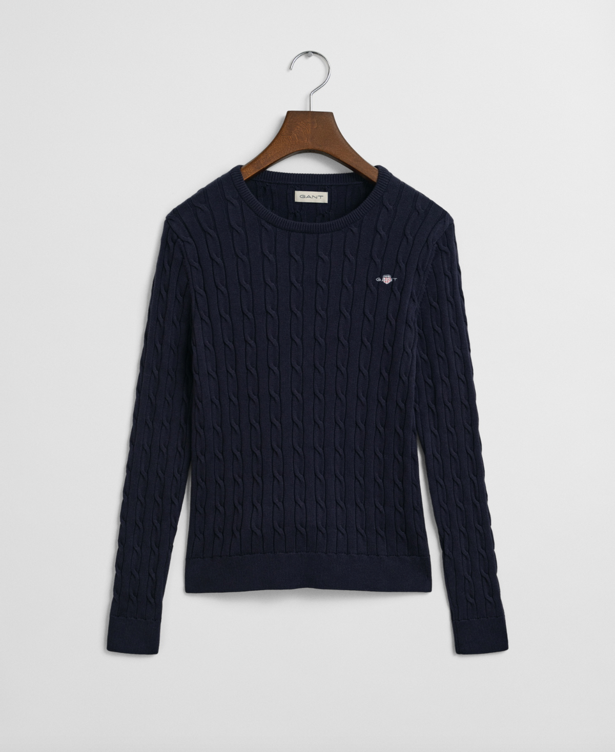 Genser Kabelstrikk jente Stretch Evening Blue