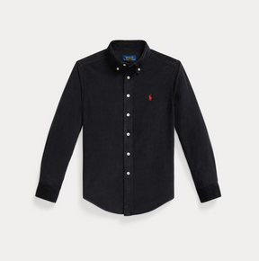 Skjorte Corduroy Polo Black