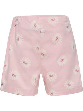 Shorts Loose Flower Pale Lilac