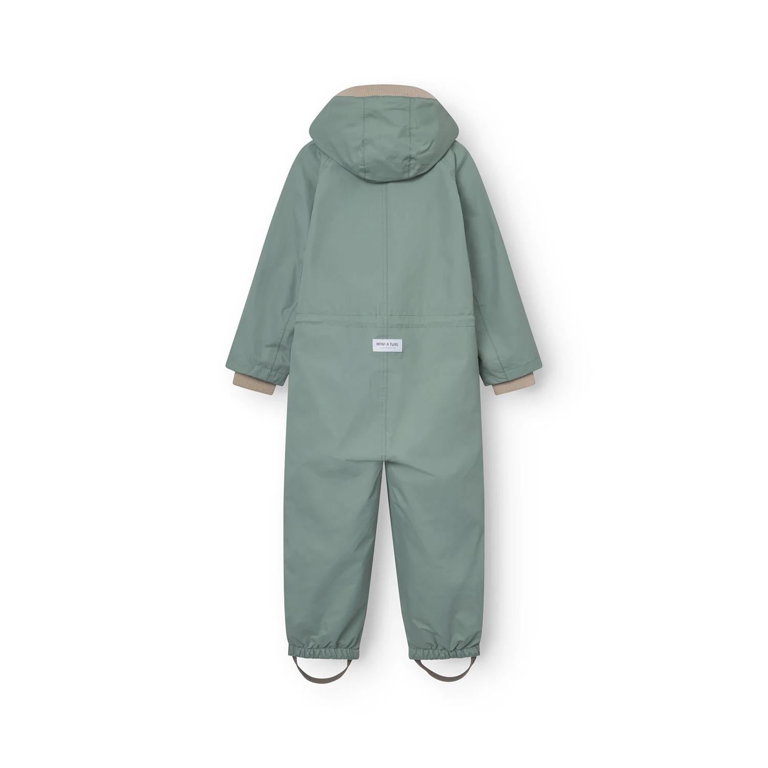 Dress MATWisto Fleece Spring Granite Green