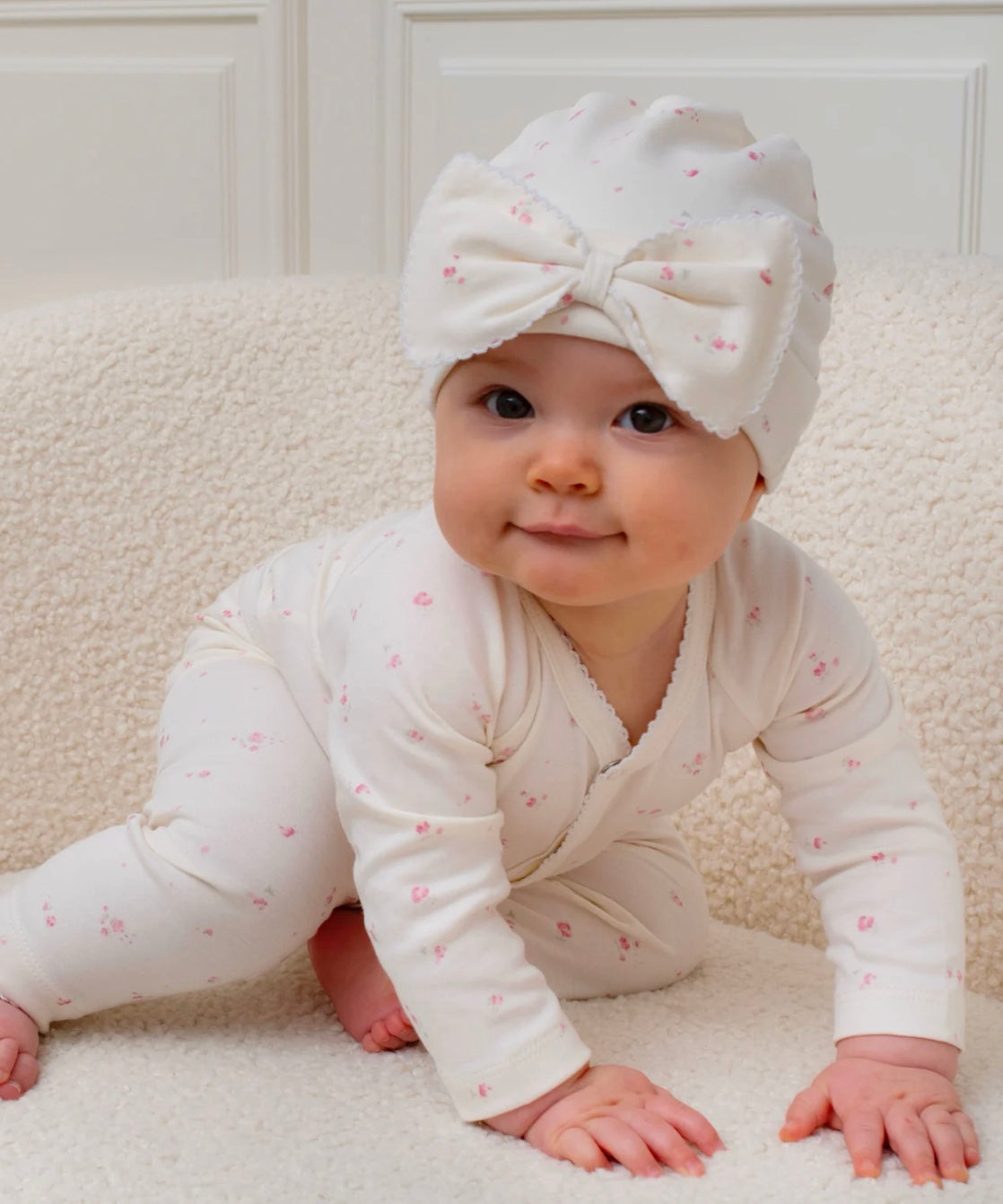 Lue Rose Garden Bow Ivory