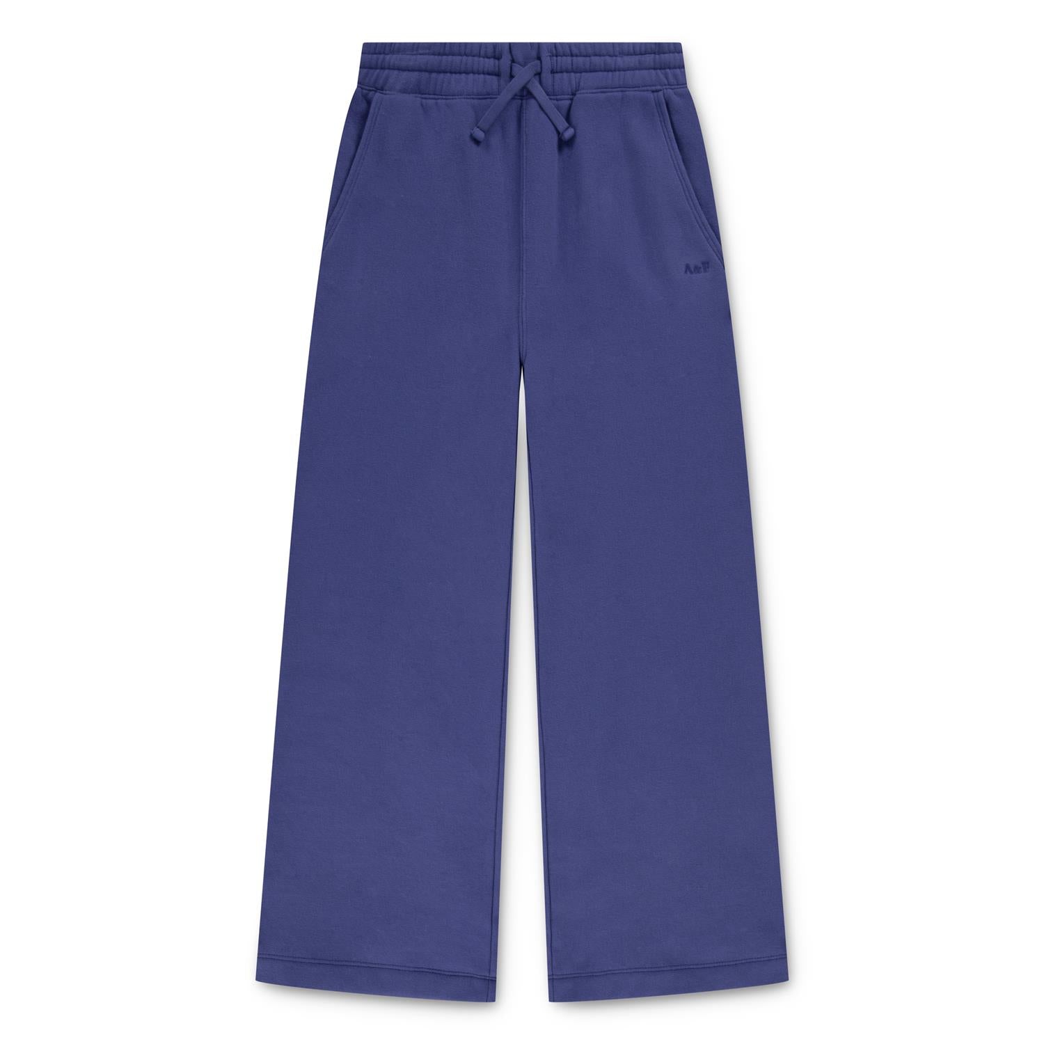 Joggebukse Wide Leg Skipper Blue
