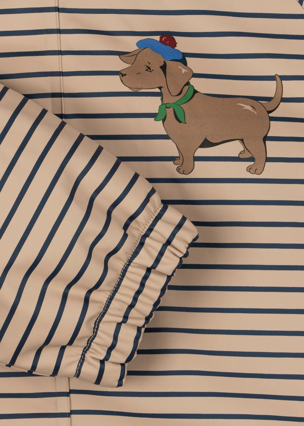 Regnsett Palme Dog Stripe La Mer