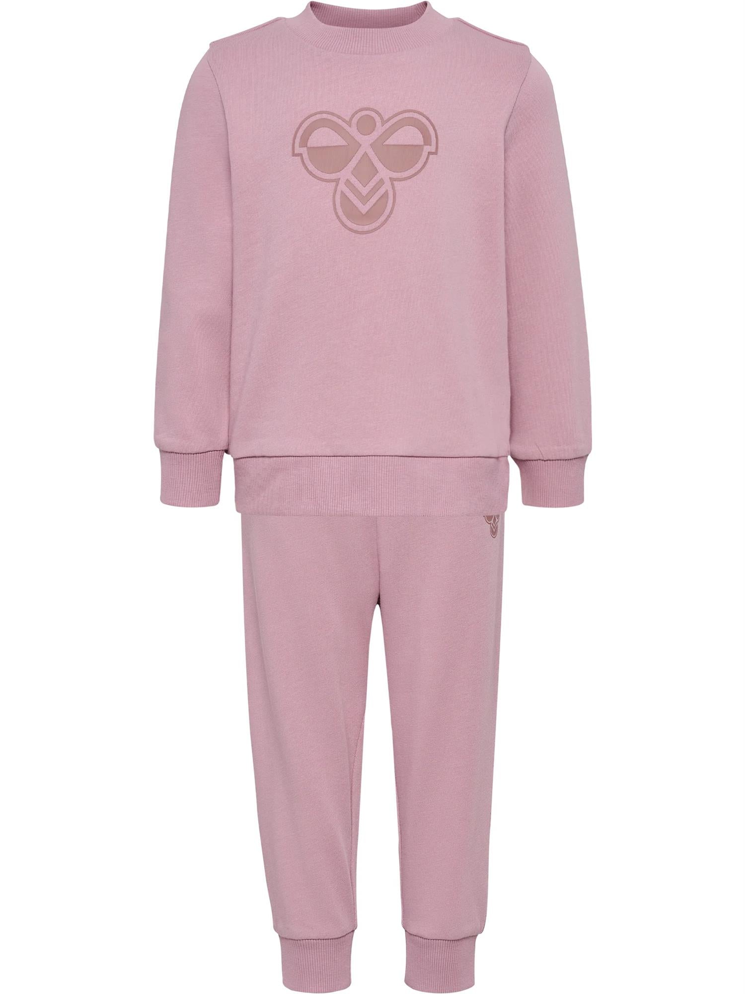 Sett Jersey Crewsuit Bee Mauve Shadow