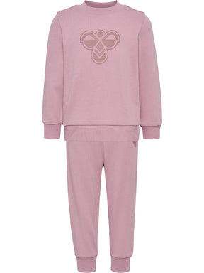 Sett Jersey Crewsuit Bee Mauve Shadow