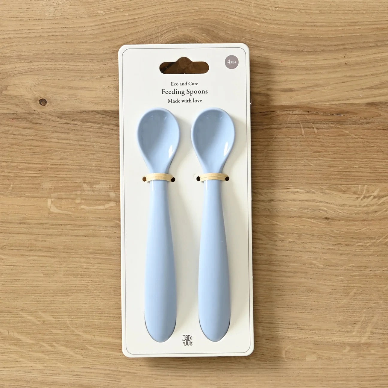 Feeding Spoons 2pk Pale Blue