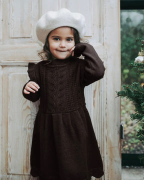 Kjole Alilly Coffee Bean