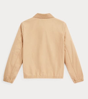 Jakke Bayport Cotton Poplin Cafe Tan