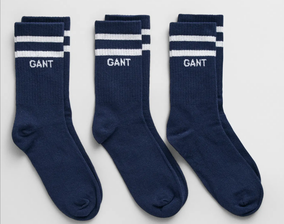 Sokker Teens 3-Pack Sport Socks Evening Blue