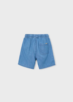 Shorts Bermuda Flowy Medium Denim