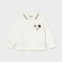 Genser Polo Animal Cream