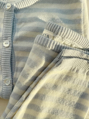 Bukse Venti Knit Gray Dawn