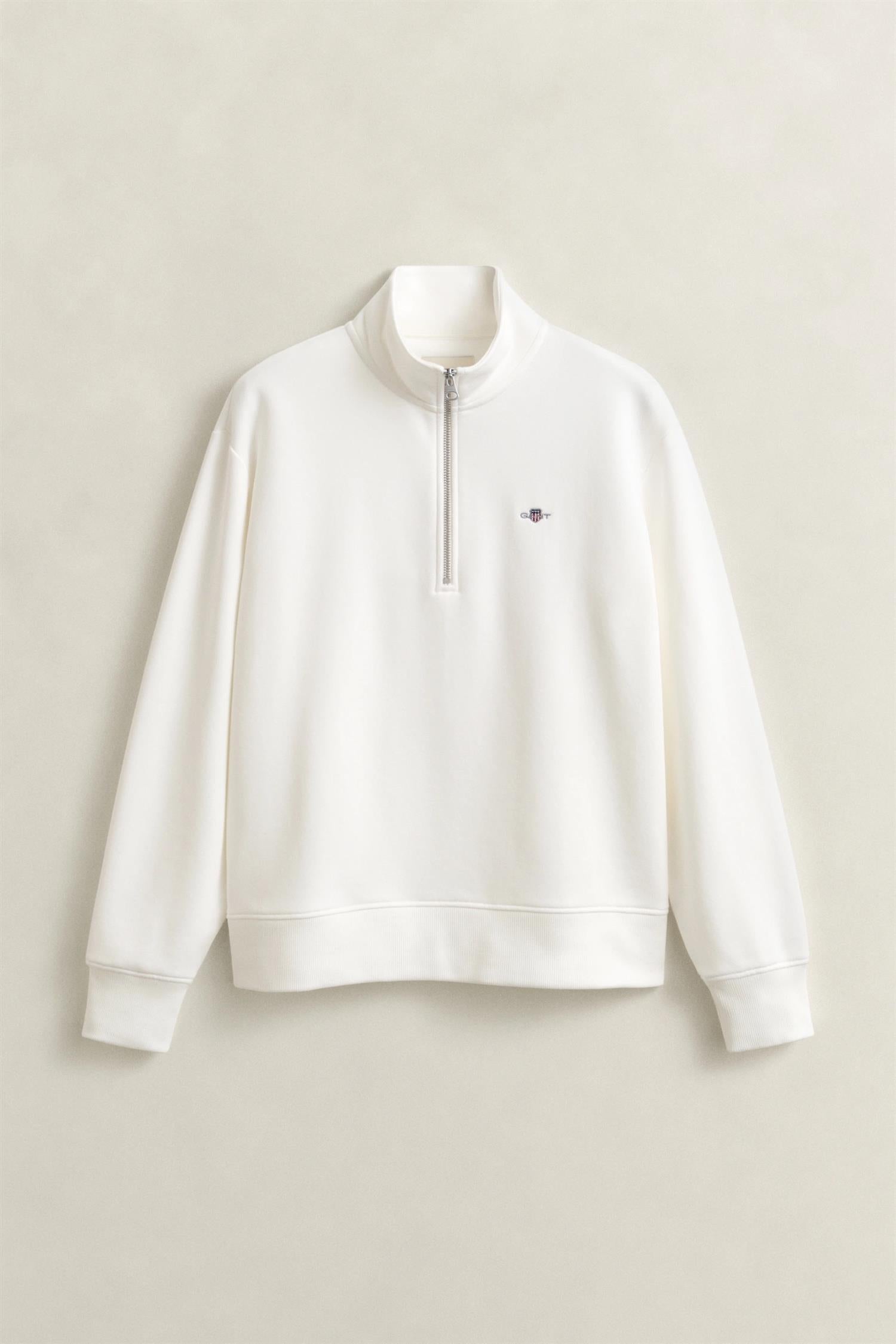 Genser Shield Half Zip Eggshell