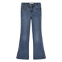 Jeans 726 Flare w/Side Slit Blue Wave