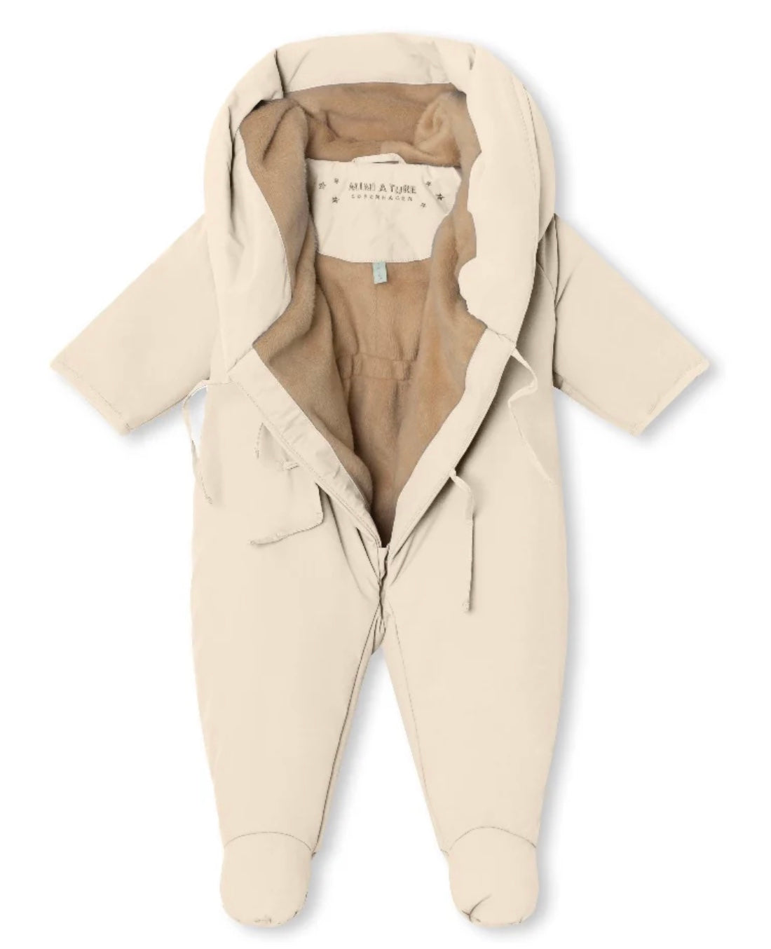 Dress Matfianna Fleece Lined Pramsuit Angora Cream