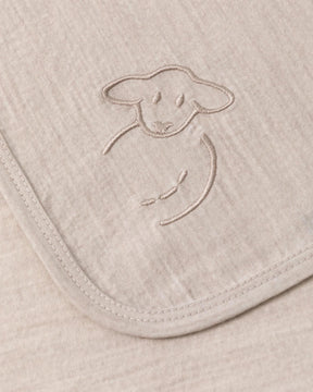 Pledd Swaddle Luna Lys Beige