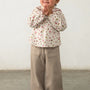 Bukse Twill Knit Walnut