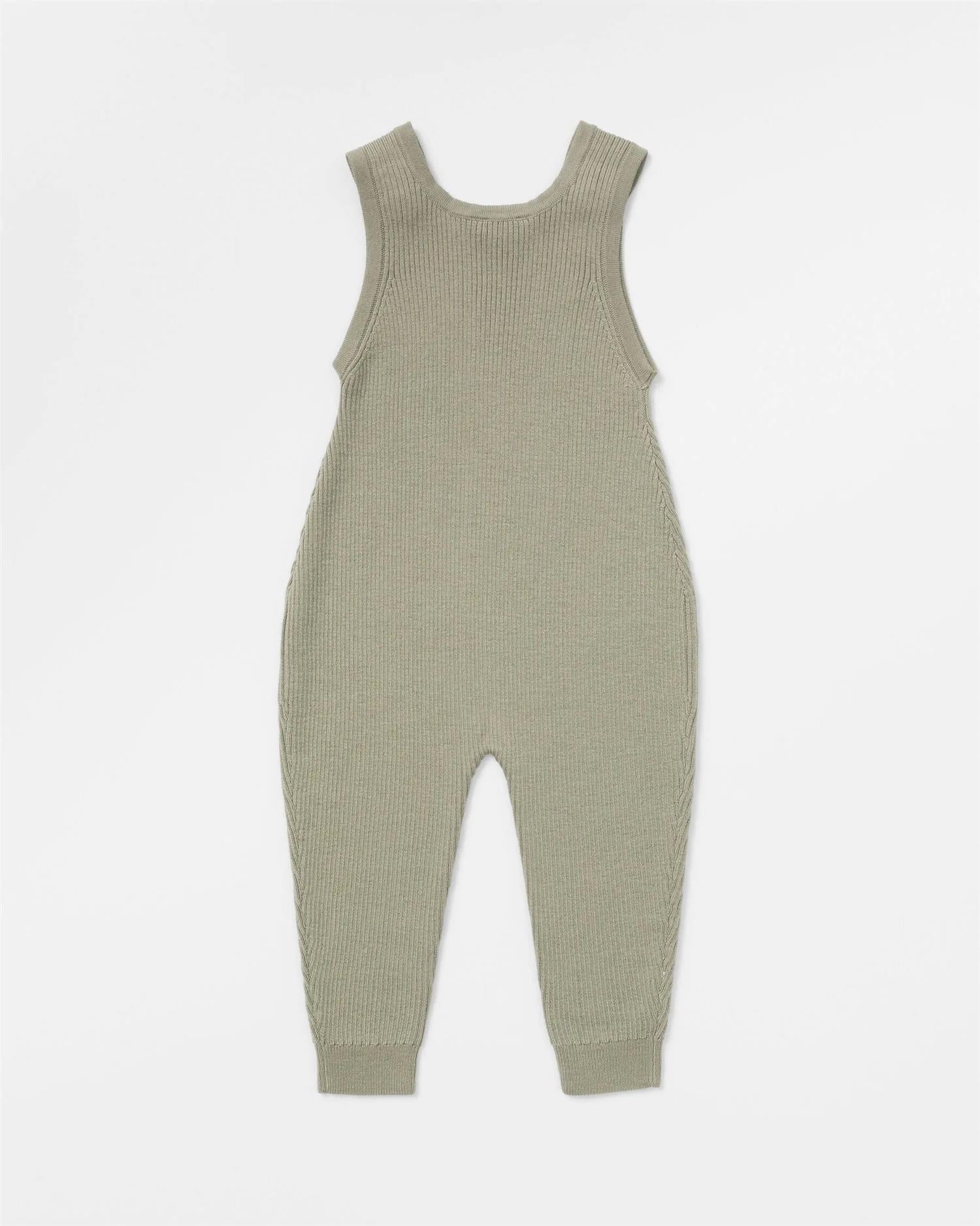 Sparkebukse Overall Rib Light Rosmarin