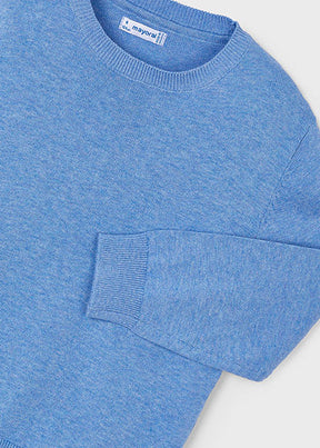 Genser Basic Crewneck Ocean Blue