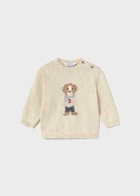 Genser Knit Dog Stone