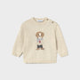 Genser Knit Dog Stone