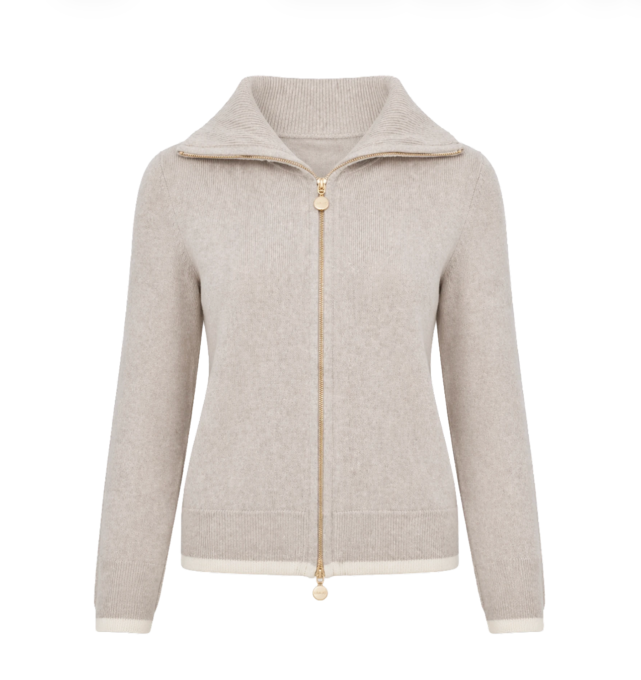 Cardigan Veronica Merino Beige Melange